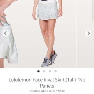 Lululemon Pace Rival Skirt Tall